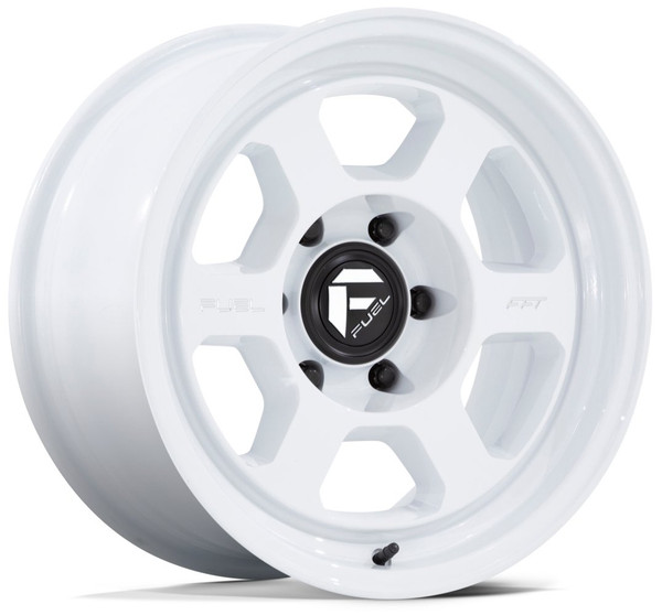 17X8.5 Fuel Off-Road Hype Gloss White FC860 6x5.5/139.7 -10mm