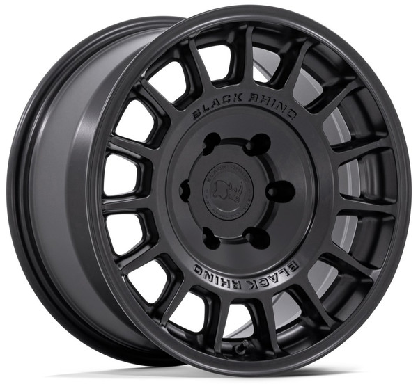 17X8.5 Black Rhino BR015 Voll Matte Black 5x130 25mm
