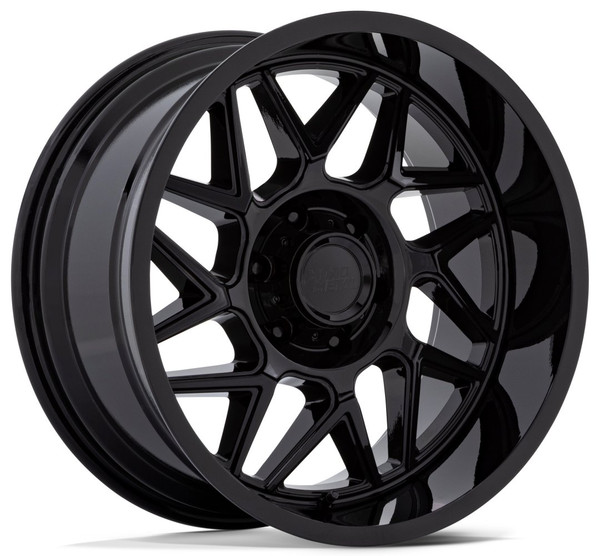 20x9 Moto Metal MO812 Turbine Gloss Black 6x135 1mm