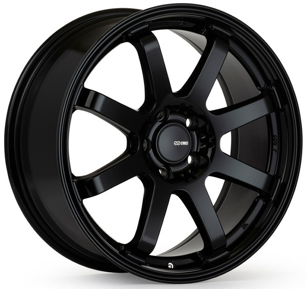 18x8 Enkei Vanquish Gloss Black 5x112 45mm