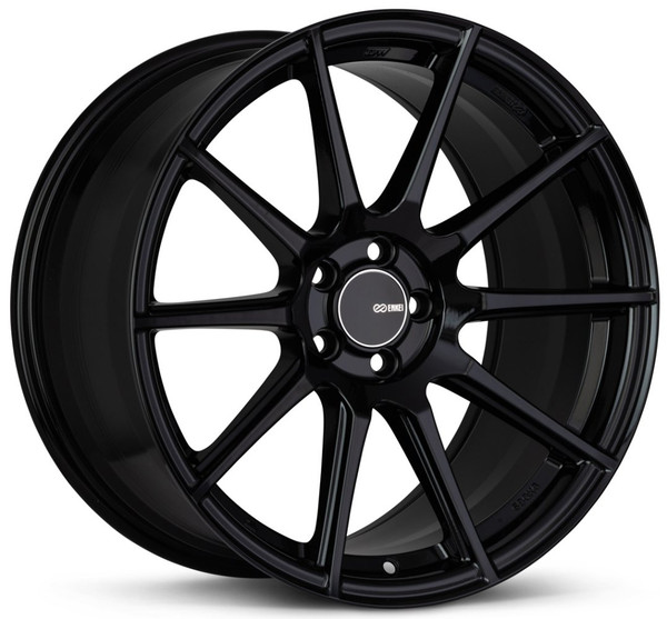 17x9 Enkei TS-10 Gloss Black 5x4.5/114.3 35mm