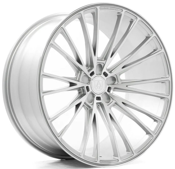 22x9 AXE CF2 Silver Mirror Face (Compression Forged) 5x4.5/114.3 25mm (CUSTOM)  