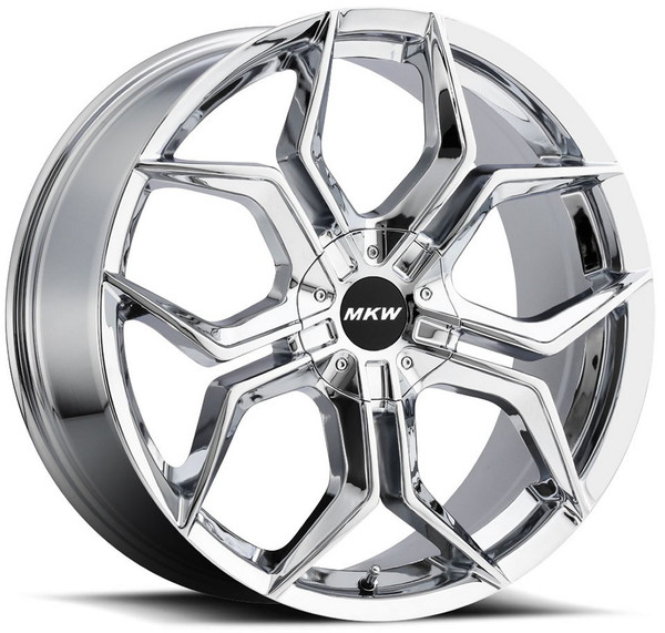 18x8 MKW M121 Chrome 5x4.5/114.3 5x120 40mm