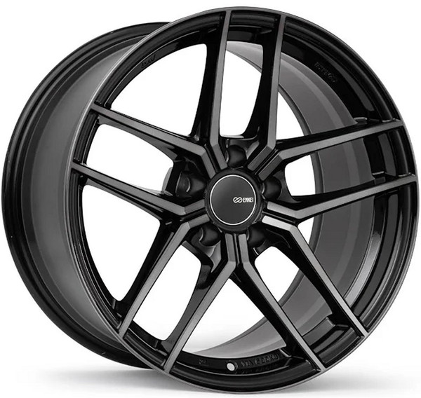 19x8.5 Enkei TY-5 Pearl Black 5x4.5/114.3 35mm