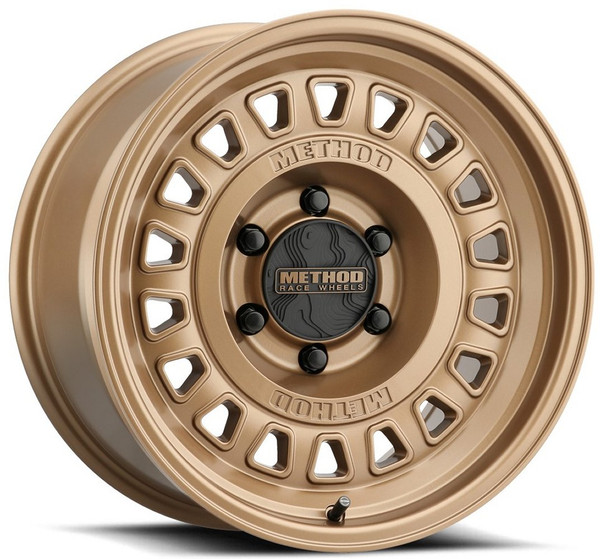(Clearance - No Returns) 18x9 Method Race MR320 Matte Bronze 6x135 18mm