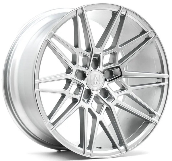 20x10.5 AXE CF1 Gloss Silver Mirror Face (Compression Forged) 5x115 43mm (CUSTOM)  