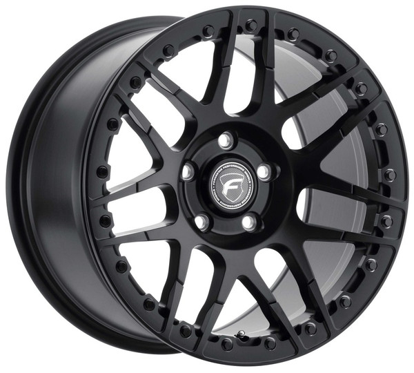 15x10 Forgestar F14 Beadlock Satin Black (Flow Formed) 5x115 22mm