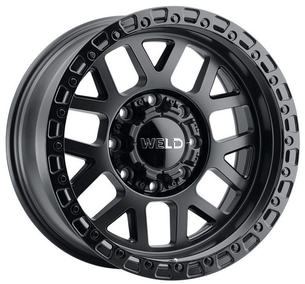 20x9 Weld Off-Road Cinch W104 Satin Black (Rotary Forged) 6x135 6x5.5/139.7 0mm