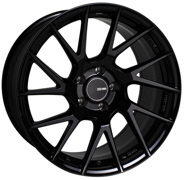 Enkei Wheels 17x8 Enkei TM-7 Gloss Black 5x4.5/114.3 45mm 