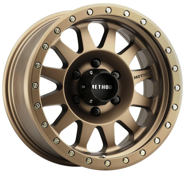 Method Race Wheels 17x8.5 Method Race MR304 Double Standard Bronze 5x5.5/139.7 0mm 