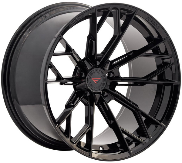 Ferrada Wheels 20x10 Ferrada Forge-8 FR11 Obsidian Black (Rotary Forged) 5x115 13mm 