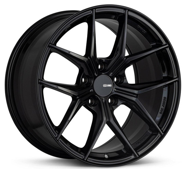 Enkei Wheels 20x9.5 Enkei TSR-X Gloss Black 5x120 40mm 