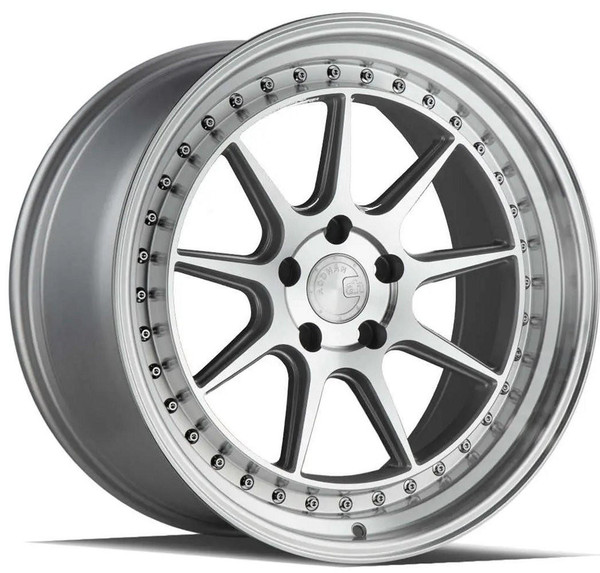 Aodhan Wheels (Special Pricing) 19x9.5 Aodhan DS-X Silver Machined (Flow Form) 5x4.5/114.3 30mm 