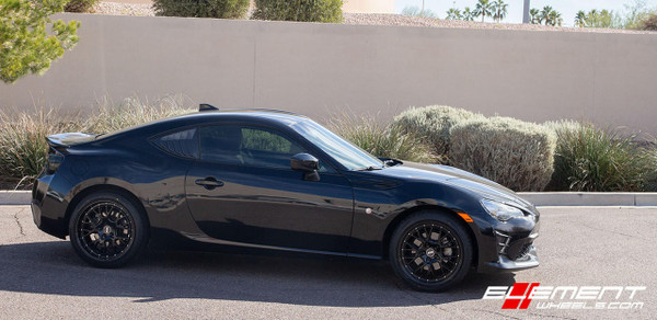  18x8.5 5x100 30mm 225/40/18 | 18x9.5 5x100 35mm 255/35/18 | 2017 Toyota 86 