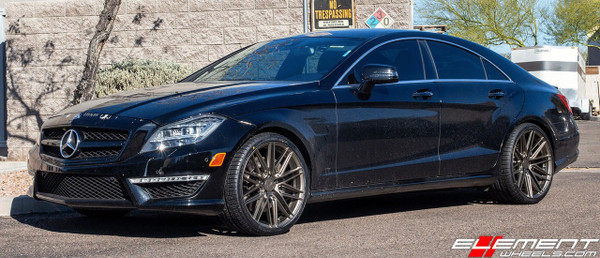  20x8.5 5x112 20mm 255/30/20 | 20x10 5x112 40mm 295/25/20 | 2013 Mercedes Benz CLS63 AMG 