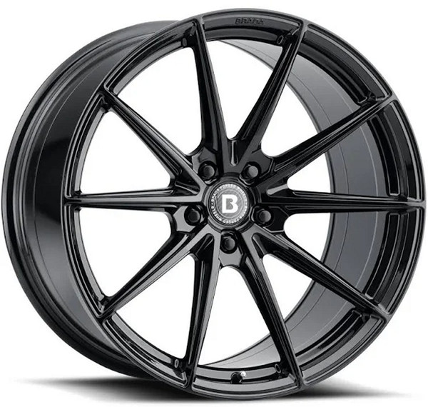 20X9 Brada CX1 Gloss Black (Rotary Forged) (Semi Concave) (CUSTOM) 