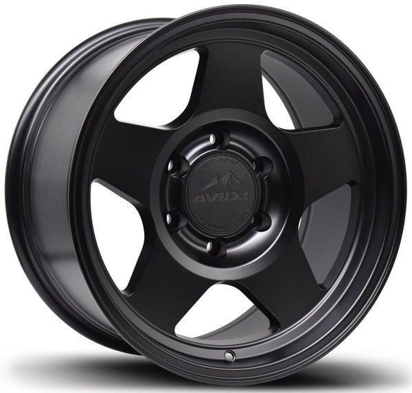 17x8.5 Avid.1 Offroad AT02 Matte Black (Flow Formed) 6x5.5/139.7 0mm