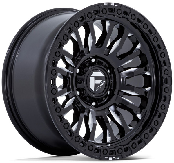 20x9 Fuel Off-Road Rincon Gloss Black Milled FC857 8x6.5/165 20mm