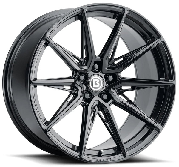 20x10.5 Brada CX2 Gloss Black (Rotary Forged) (Deep Concave) (CUSTOM)*
