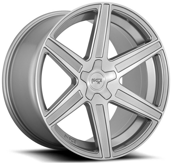 (Clearance - No Returns)  20x10.5 Niche Carina Anthracite Brushed M241 5x112 40mm*