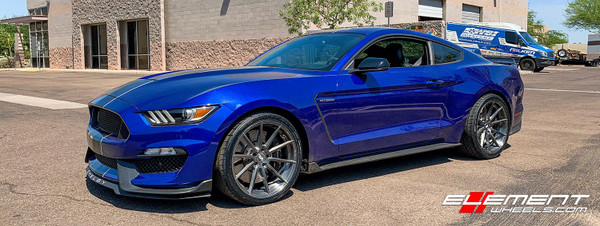 20x10 5x114.3 18mm 285/30/20 | 20x11 5x114.3 45.5mm 305/30/20 | 2016 Ford Mustang GT350 Shelby