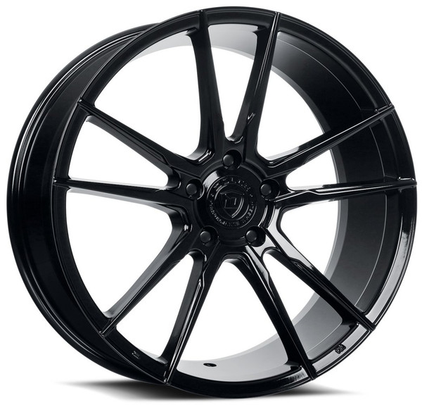 19x8.5 Dolce Performance Vain Gloss Black 5x112 28mm