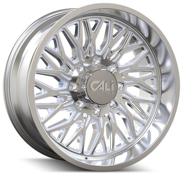 22x10 Cali-Off-Road Crusher 9118 Polished 8x6.5/165 -19mm