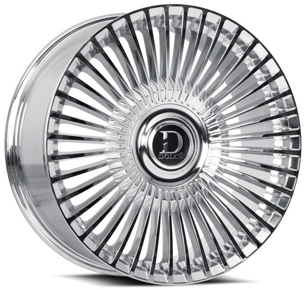 24x10 Dolce Luxury Trento Chrome 35mm (CUSTOM)