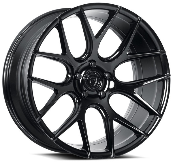 20x8.5 Dolce Performance Monza Gloss Black 5x120 28mm