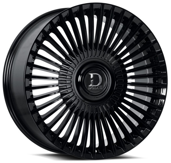 22x9.5 Dolce Luxury Trento Gloss Black 6x135 6x5.5/139.7 18mm
