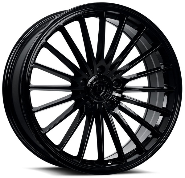 20x8.5 Dolce Performance Ghost Gloss Black 5x4.5/114.3 38mm