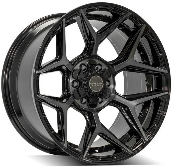 22x10 4Play Off-Road 4P06 Matte Black 6x135 6x5.5/139.7 -18mm
