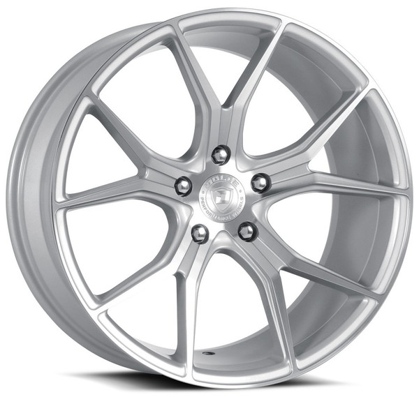19x8.5 Dolce Performance Element Gloss Silver Machined 5x4.5/114.3 35mm