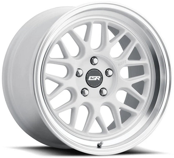 ESR Wheels 18x10.5 ESR CR1 Gloss White (Flow Form) 5X110 30mm (CUSTOM) 