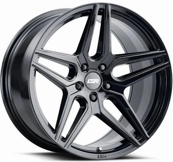 ESR Wheels 18x9.5 ESR RF15 Gloss Black (Rotary Forged) 5X120 22mm (CUSTOM) 