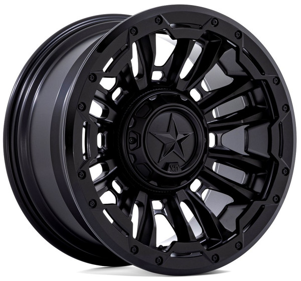 20x10 XD Series XD870 Bomber Matte Black 5x5/127 5x5.5/139.7 -18mm
