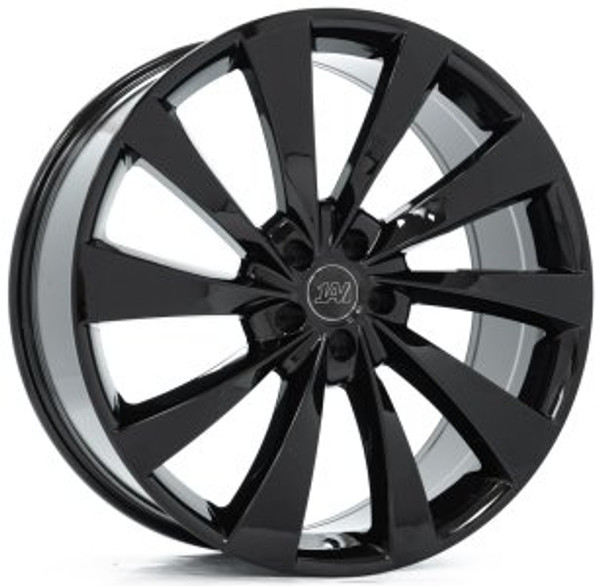 (Clearance - No Returns) 22x9 AXE 1AV ZX15 Gloss Black 5x120 30mm (Custom)