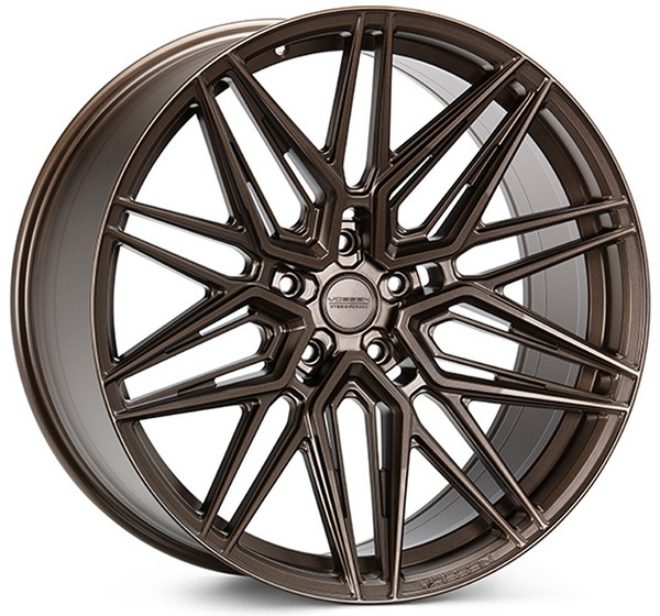 22X11 Vossen HF-7 Satin Bronze (Hybrid Forged) (Deep Concave) (CUSTOM)