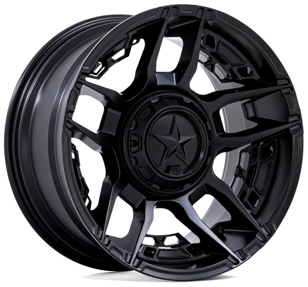 20x10 XD Series XD871 Slash Matte Black 8x170 -18mm