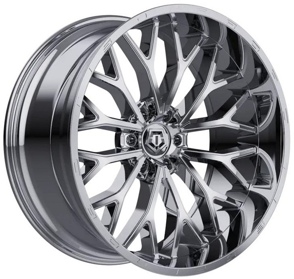 20X10 TIS Off-Road 565C Chrome 6x5.5/139.7 -24mm