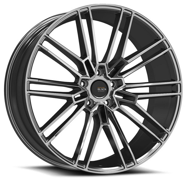 22x9 Savini Black Di Forza BM18 Hyper Black (CUSTOM)