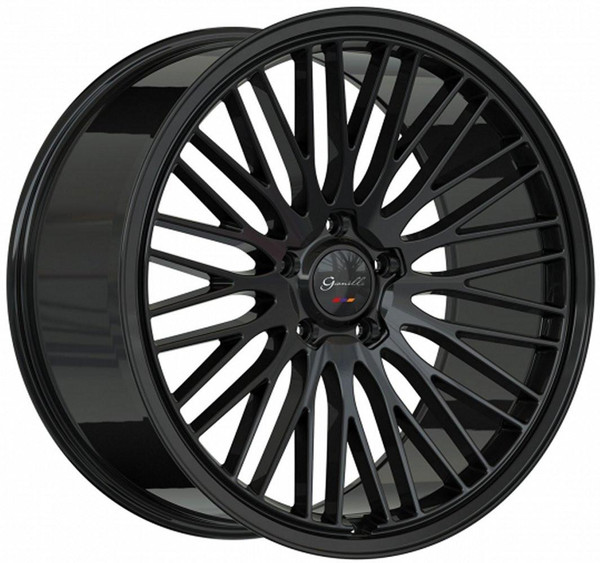 Gianelle Wheels 24X9.5 Gianelle Aria Gloss Black (Flow Formed) (Deep Concave) 5x112/5X120 15mm 
