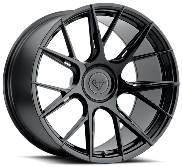 Blaque Diamond Wheels 20x11 Blaque Diamond BD-F18 Gloss Black (Flow Forged) 5X120 40mm* 