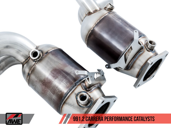 AWE Tuning 17-19 Porsche 991.2 3.0L Performance Catalysts (PSE Only) 3210-11012