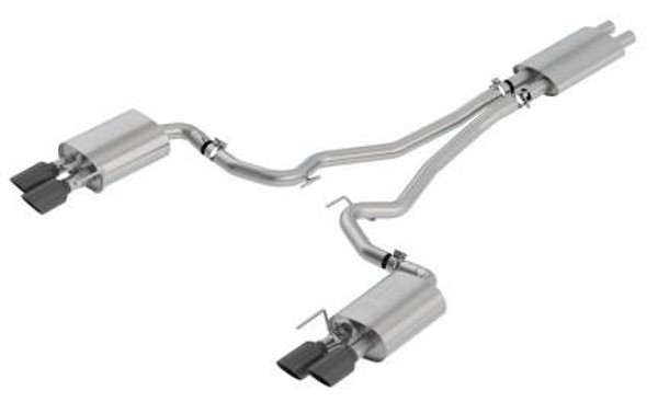 Borla Exhaust Borla 18-20 Ford Mustang GT 5.0L AT/MT ECE Cat-Back Exhaust w/ Active Valve (Fits Convertible) 1014045BC 