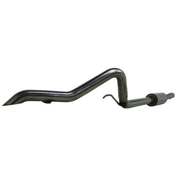  MBRP 2007-2009 Jeep Wrangler (JK) 3.8L V6 4 dr Off-Road Tail Pipe Muffler before Axle S5514409 