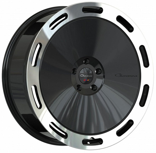 Giovanna Wheels 24X11 Giovanna Amur Gloss Black w/ Polished Lip (Flow Formed) (CUSTOM) 