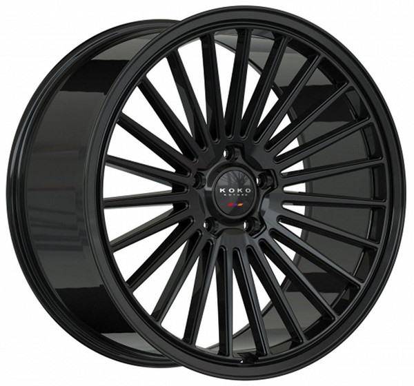 Koko Kuture Wheels 24X9.5 Koko Kuture Parlato Gloss Black (Flow Formed) 5x112 5x120 15mm 