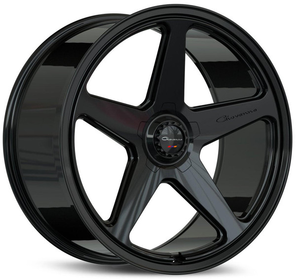 Giovanna Wheels 22X12 Giovanna Cinque Gloss Black (Flow Formed) (CUSTOM) 