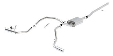 Borla Exhaust Borla 14 Silv/Sierra C/B Exh Touring 1500 5.3L V8 AT/MT 2&4WD Ext Cab (78.7) Crew Cab(69.3) 143.5 WB 140544 